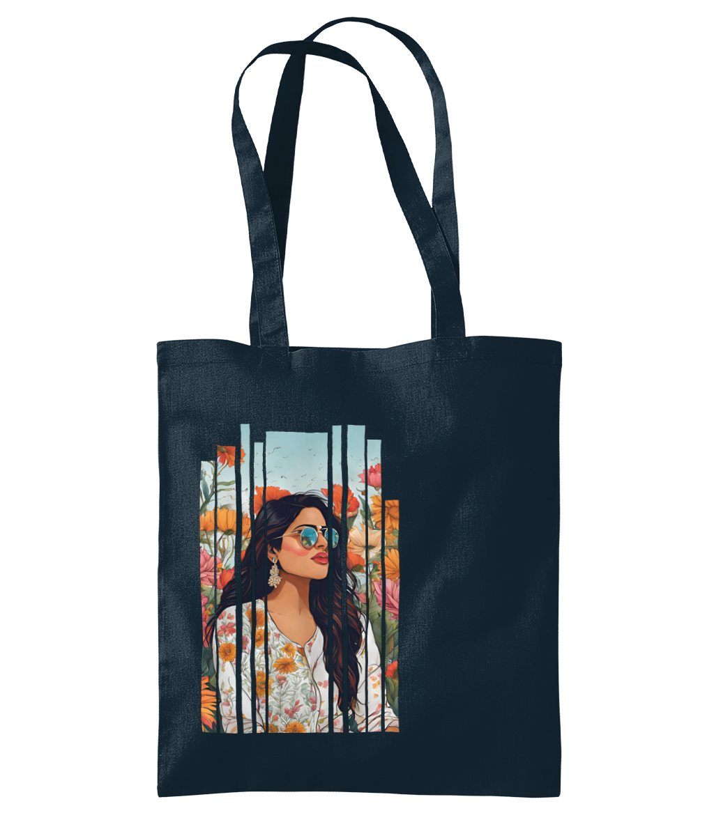 Desi Girl Spring Shoulder Tote Bag
