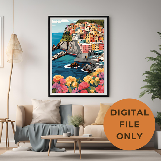 Travel Italy Wall Art Digital Download