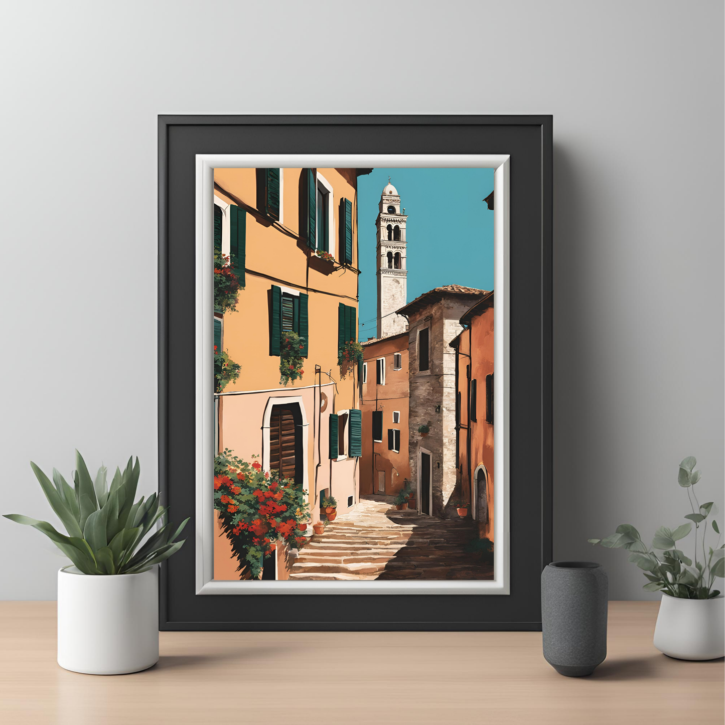 Travel Street Wall Art Digital Download