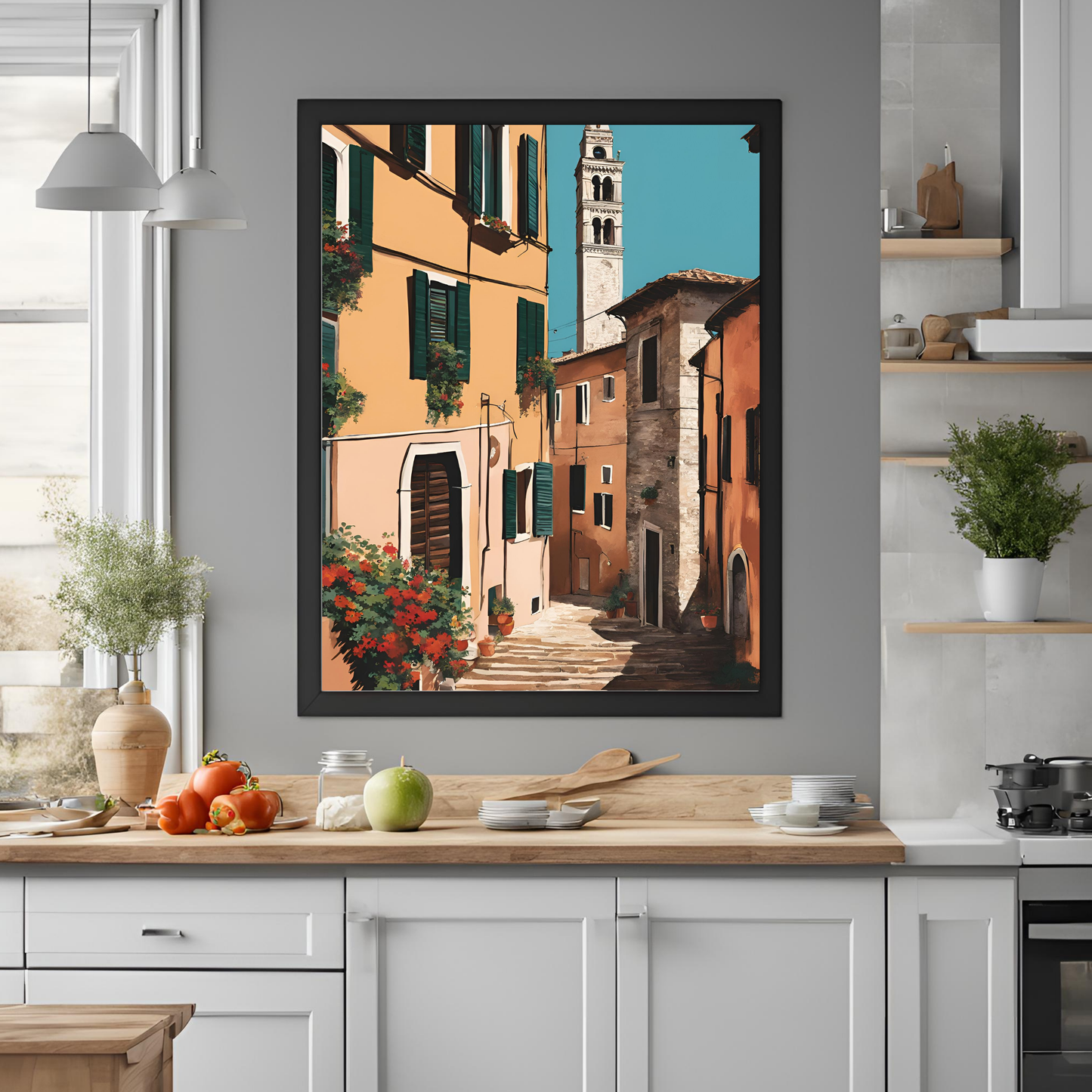 Travel Street Wall Art Digital Download