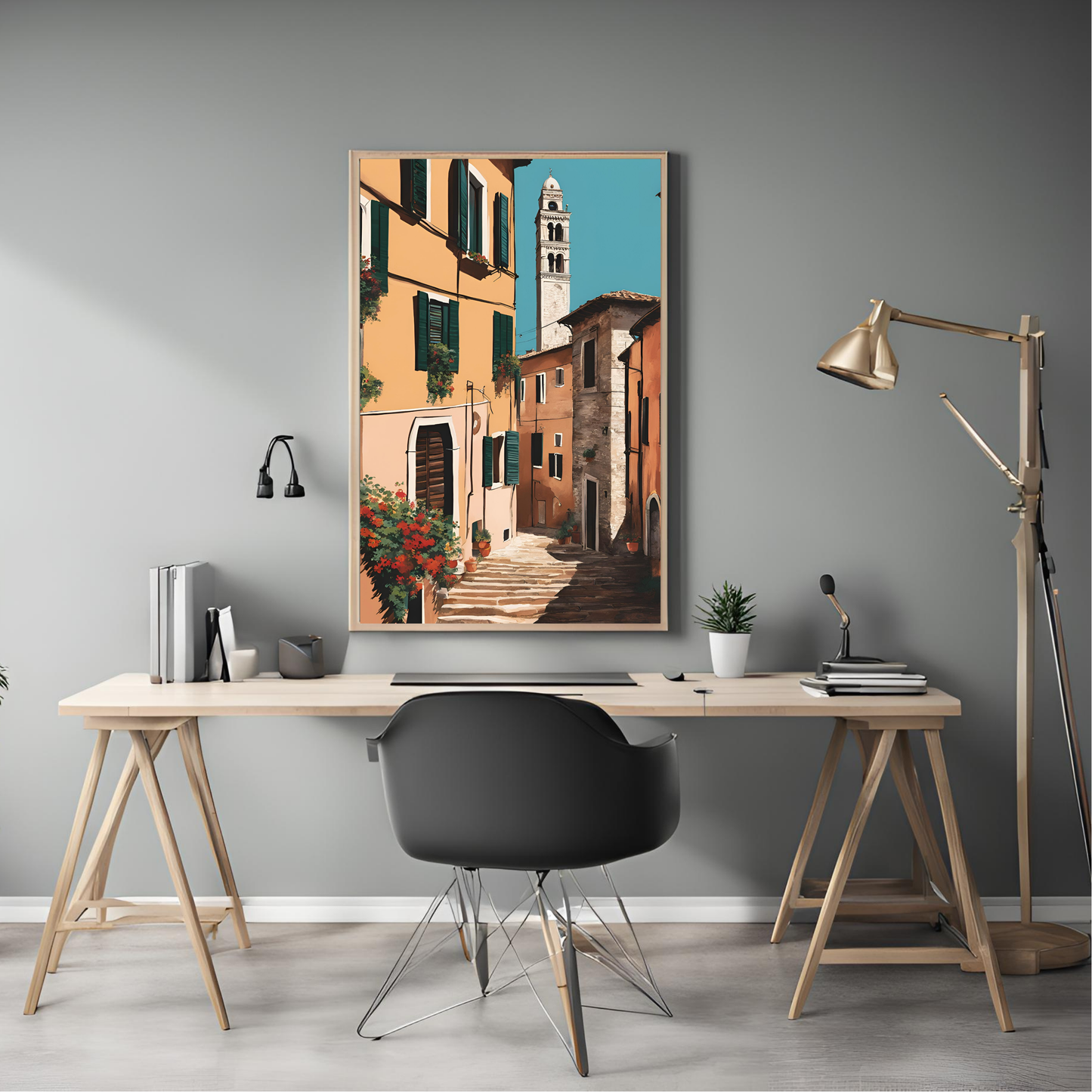 Travel Street Wall Art Digital Download