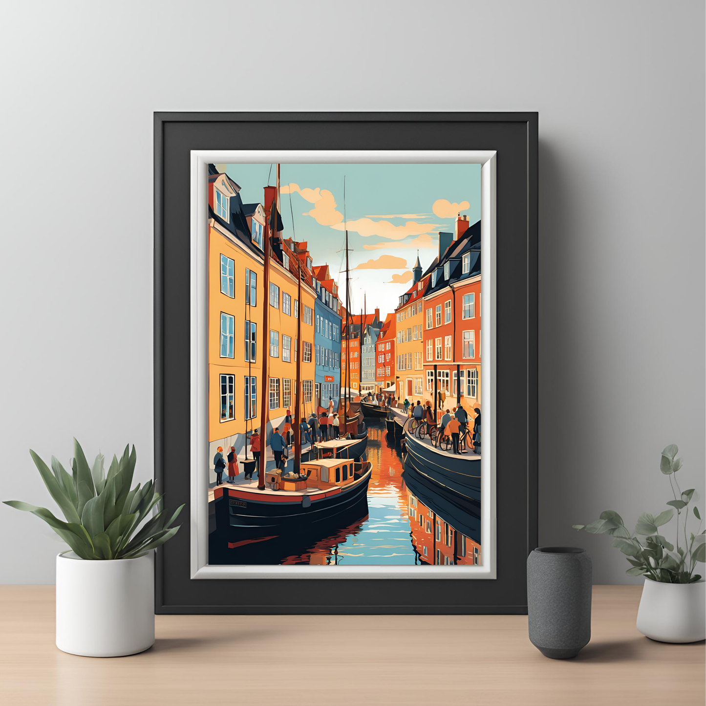 Travel Amsterdam Wall Art Digital Download