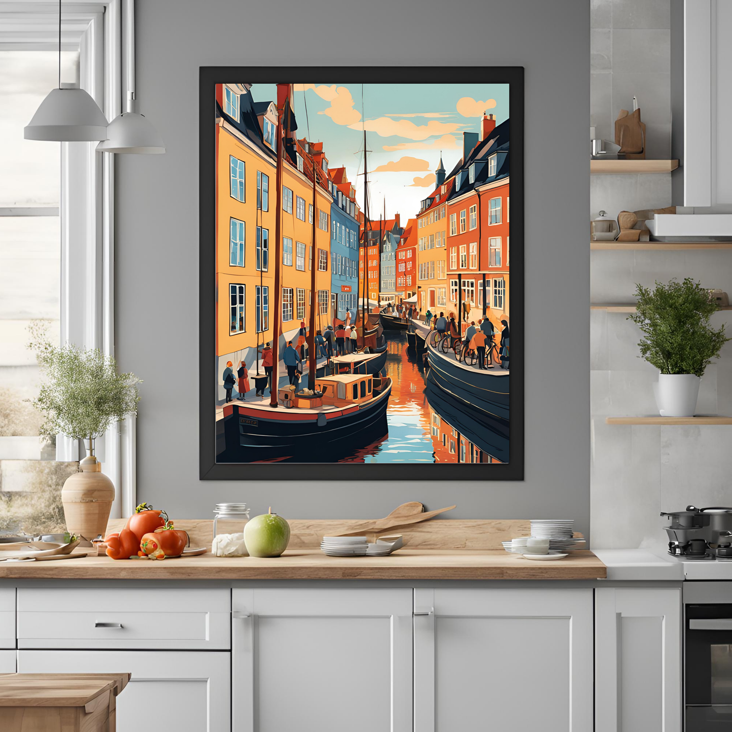 Travel Amsterdam Wall Art Digital Download
