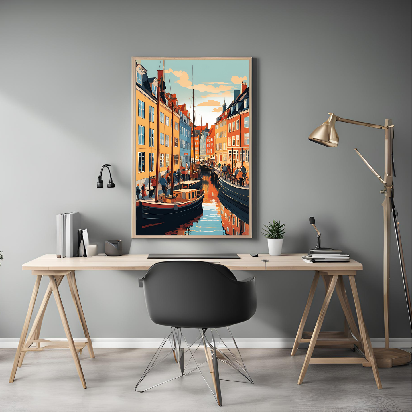 Travel Amsterdam Wall Art Digital Download