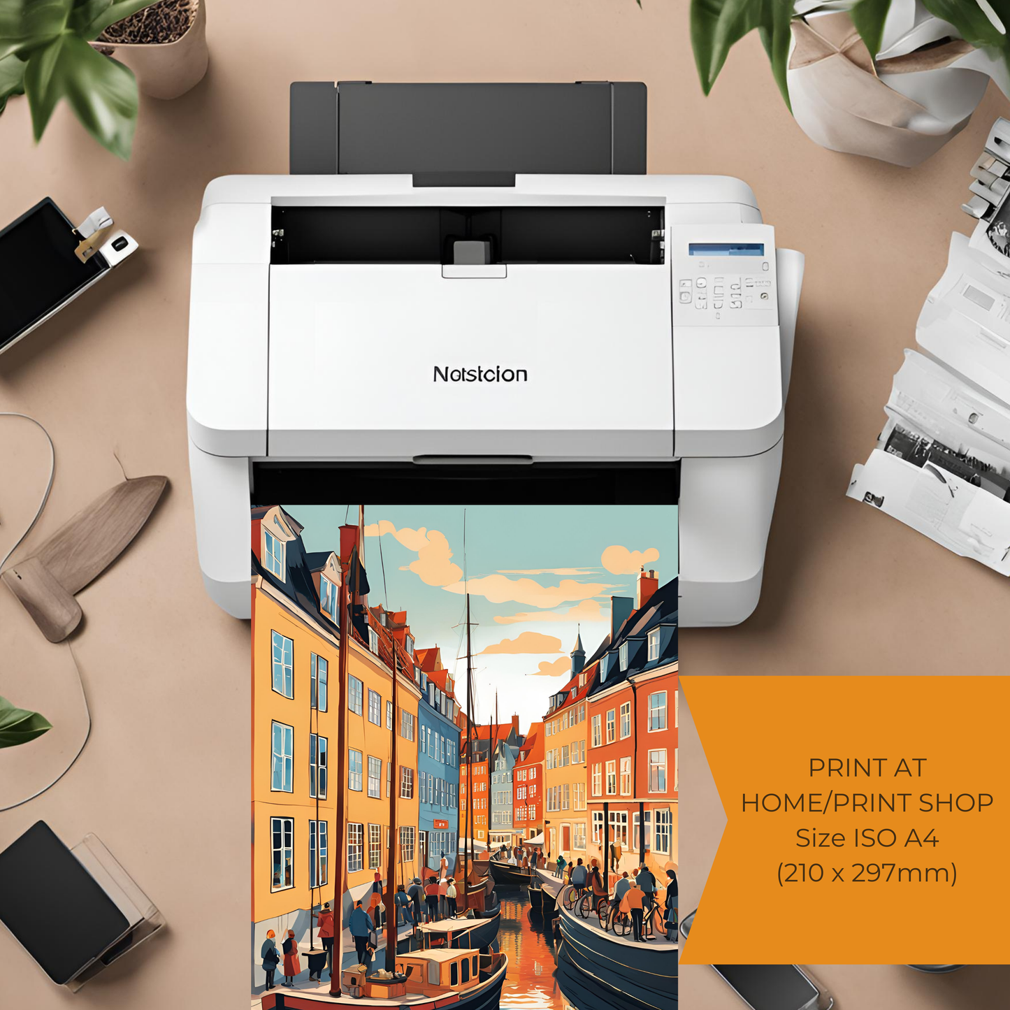 Travel Amsterdam Wall Art Digital Download