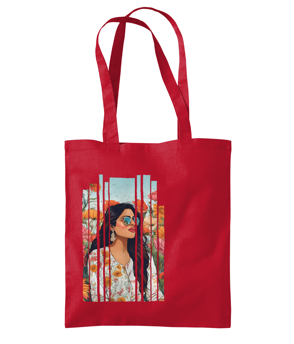 Desi Girl Spring Shoulder Tote Bag