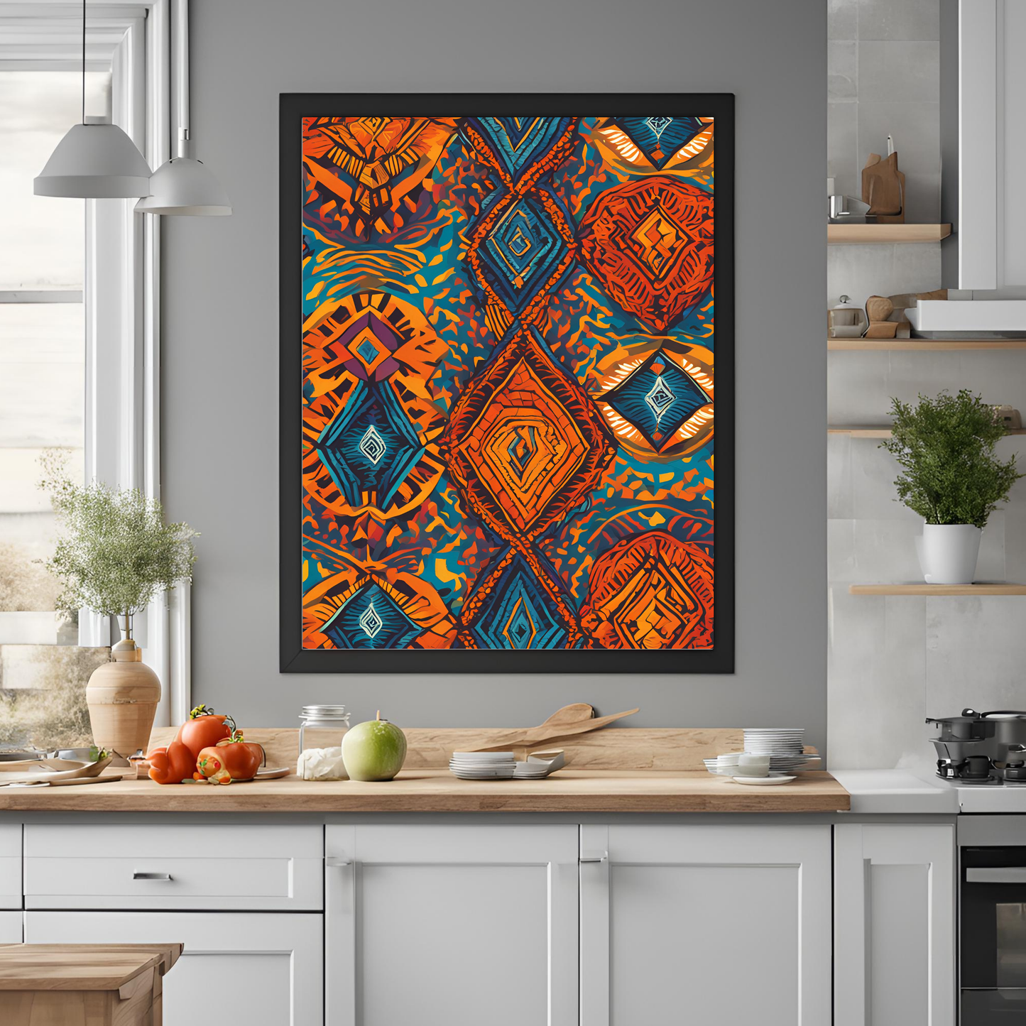 Diamond Print Wall Art Digital Download
