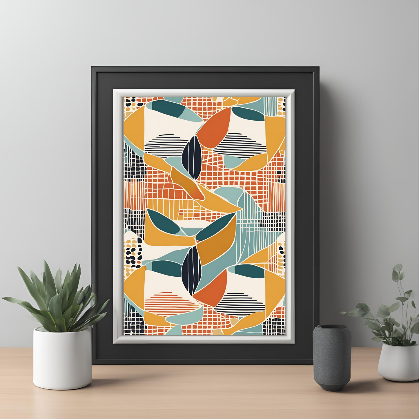 Scandinavian Sunset Wall Art Digital Download