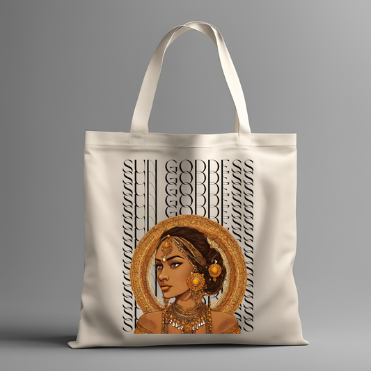South Asian Art - Sun Goddess Tote Bag