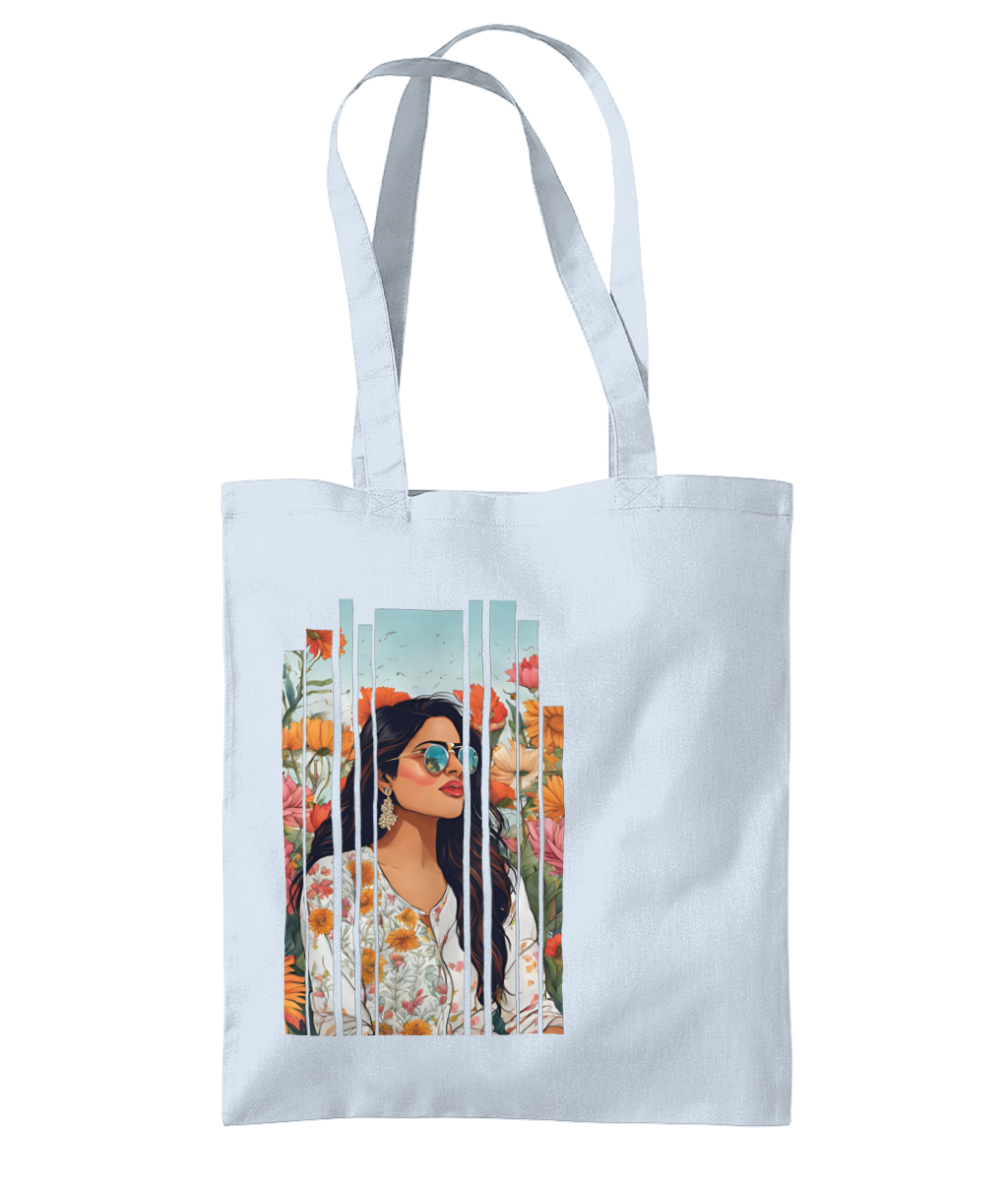 Desi Girl Spring Shoulder Tote Bag