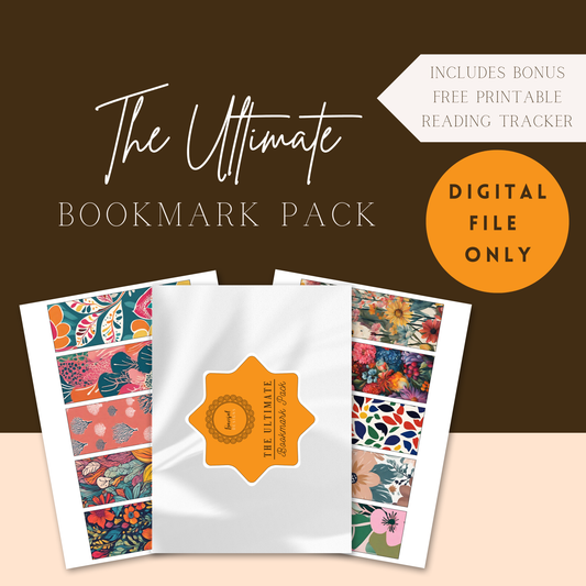 The Ultimate Printable Bookmark Pack