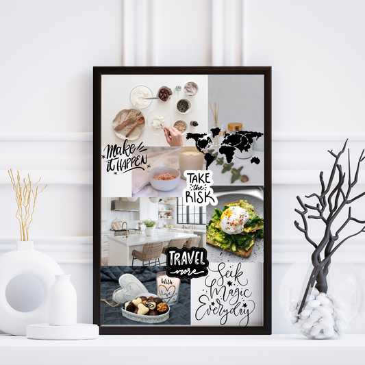 The Ultimate Vision Board Kit - Digital Printable Online Template