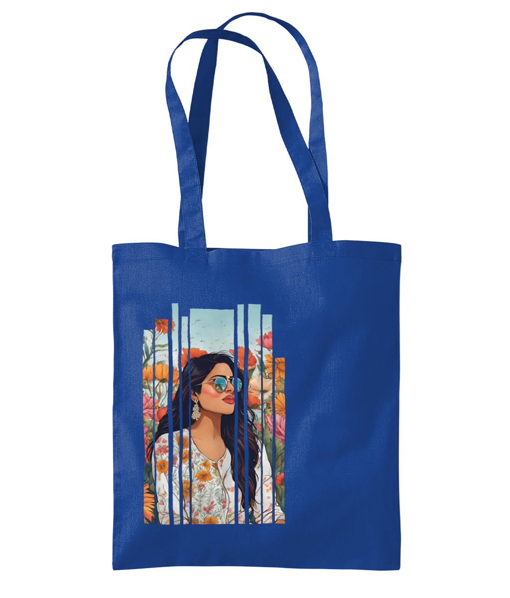 Desi Girl Spring Shoulder Tote Bag