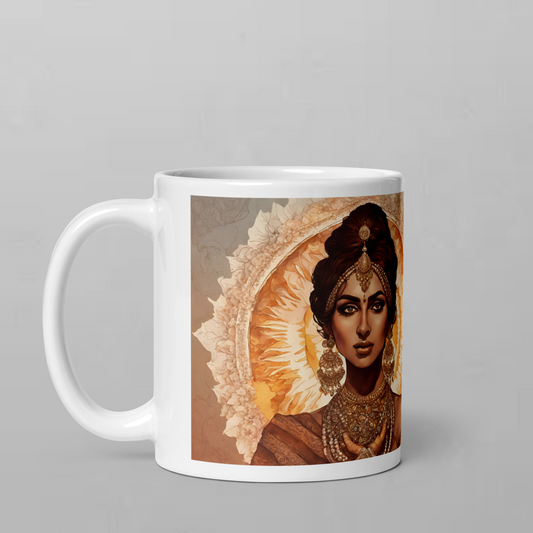 South Asian Art - Sun Goddess Mug