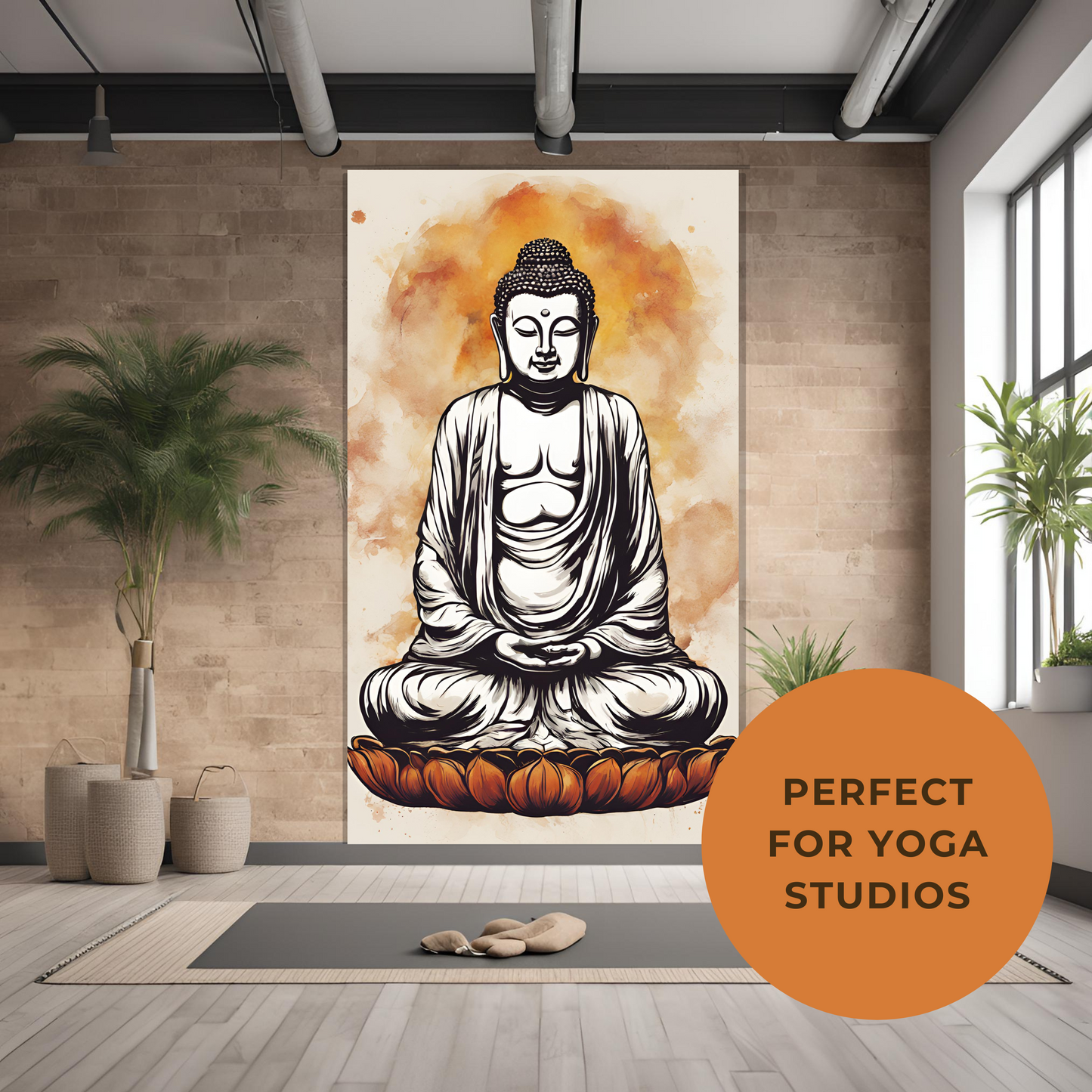 Buddha Boho -Digital Printable Wall Art