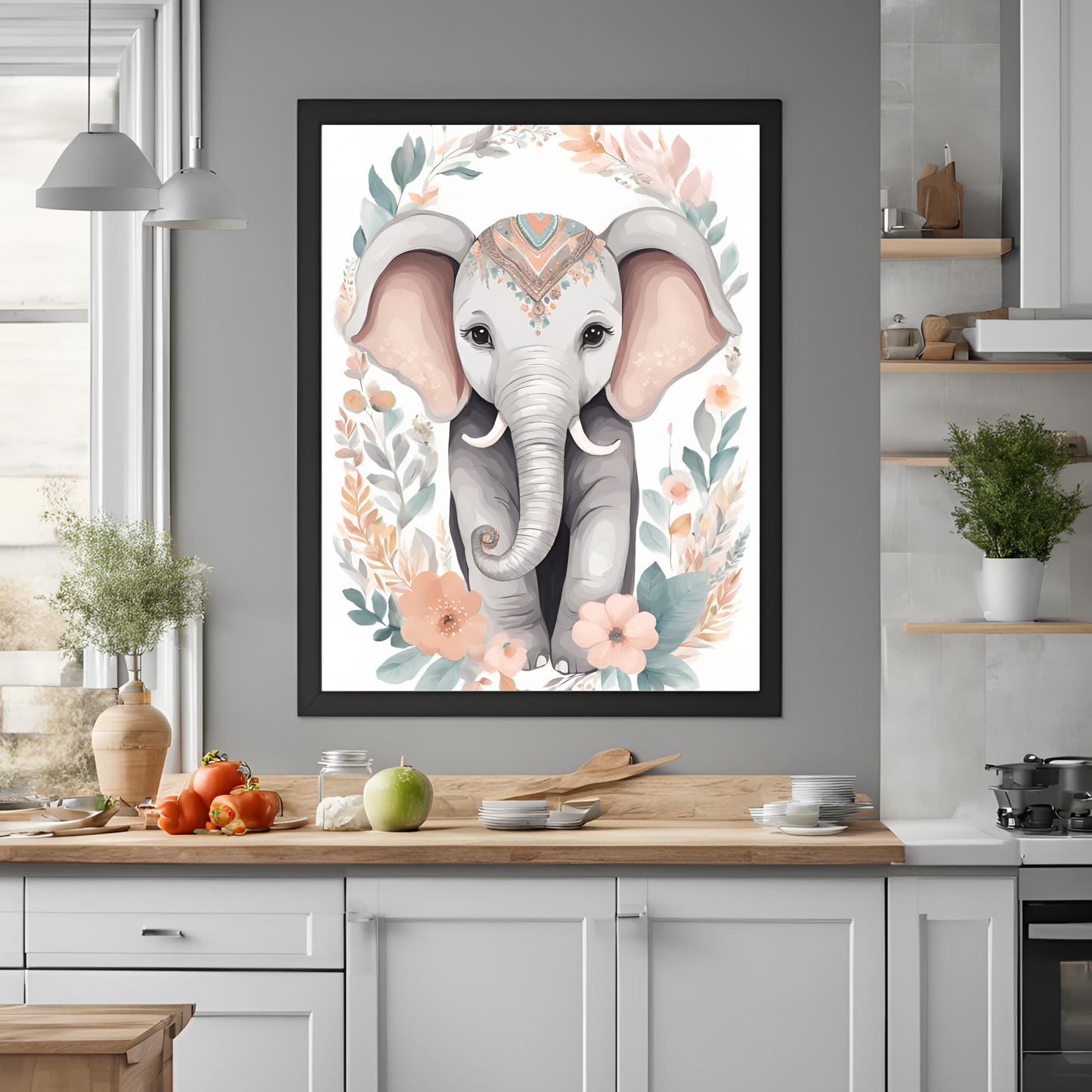 Safari Nursery Wall Art Digital Download