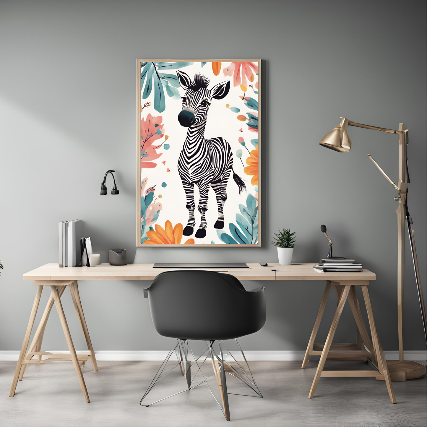 Safari Nursery Wall Art Digital Download