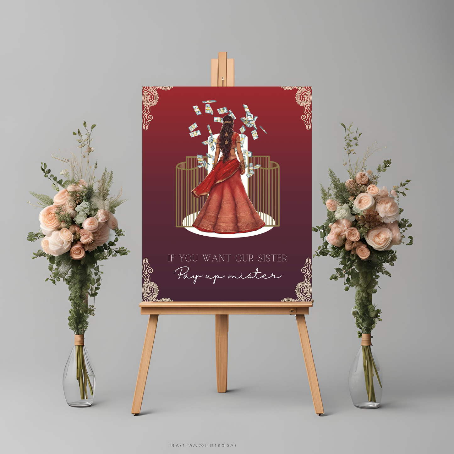 Doli Entrance Board Digital Download - Online Template