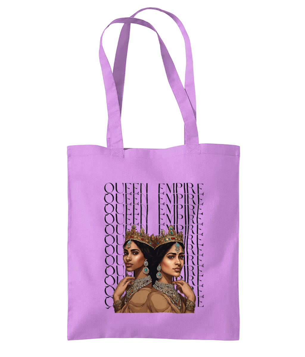 South Asian Art - Queen Empire Tote Bag