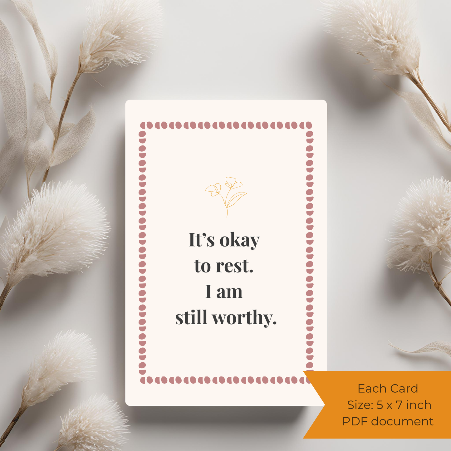 Brown Girl Affirmation Cards – Printable Self-Love & Empowerment Deck for Desi Women
