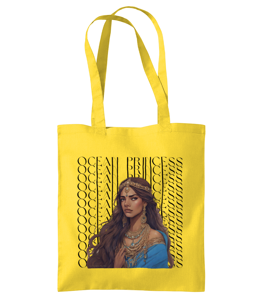 South Asian Art - Ocean Princess Tote Bag