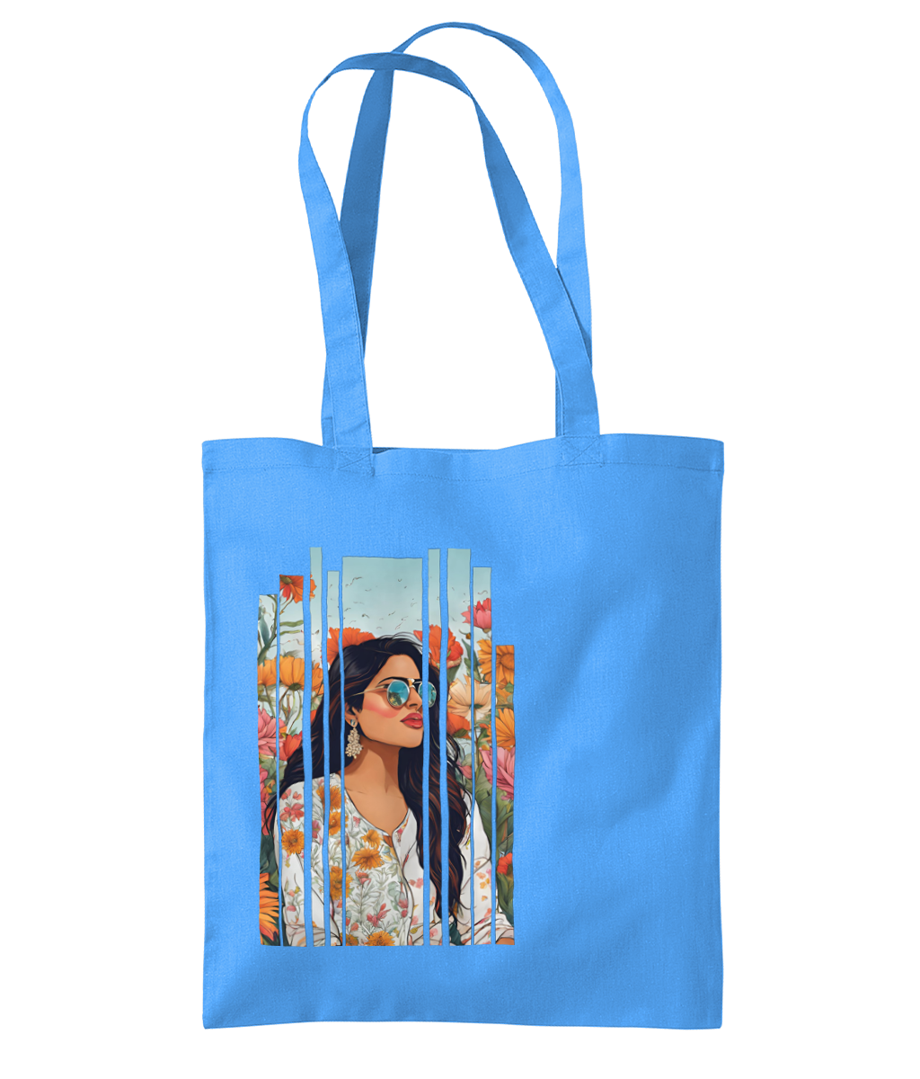 Desi Girl Spring Shoulder Tote Bag