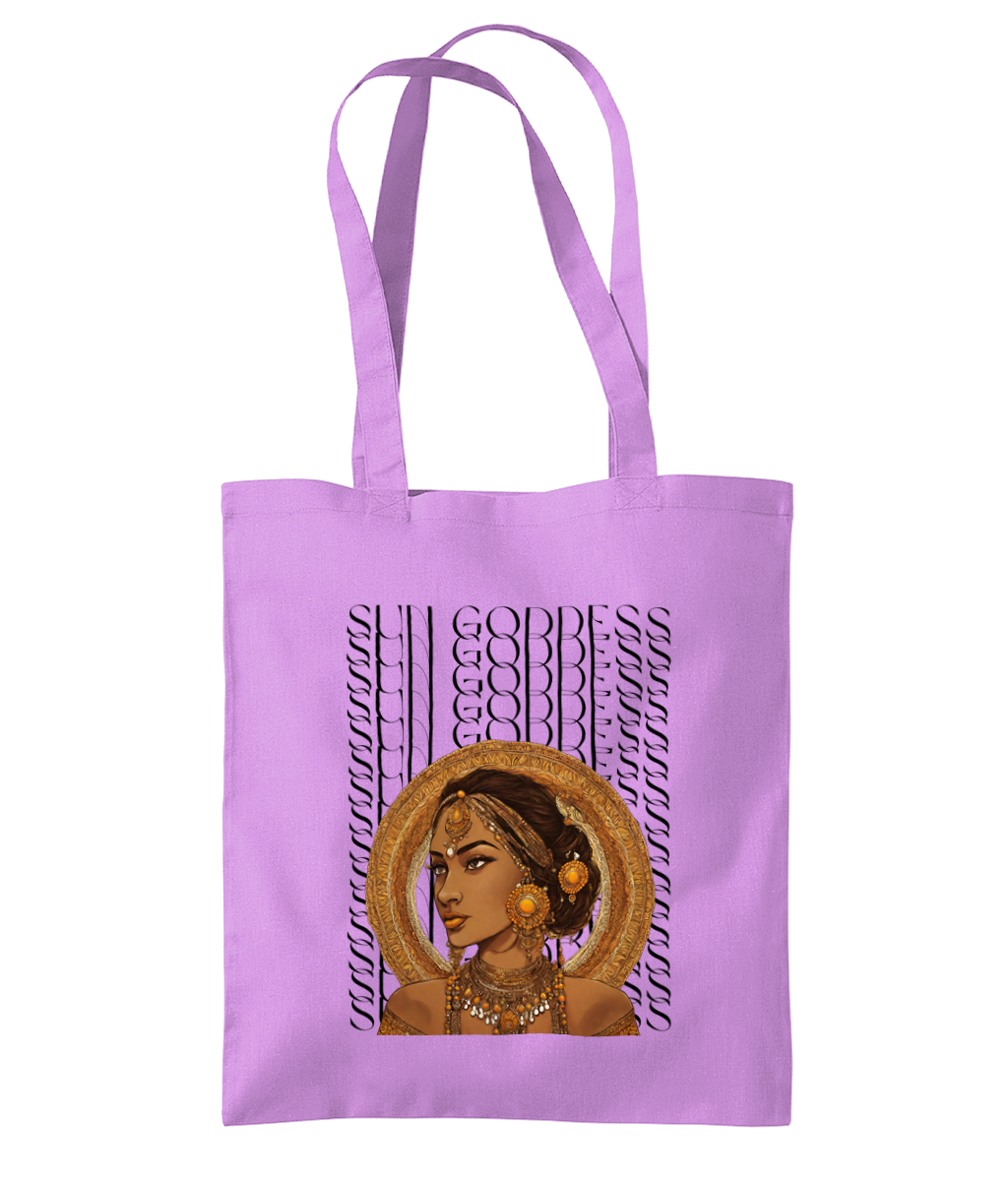 South Asian Art - Sun Goddess Tote Bag