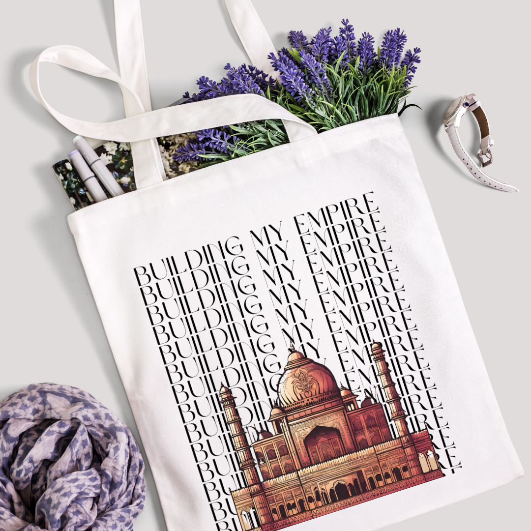 South Asian Art - Building My Empire Tote Bag