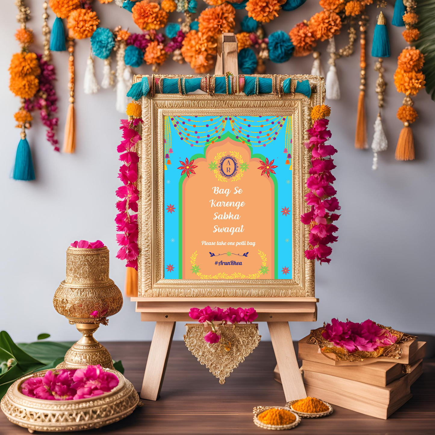 Bag Se Entrance Signage - Digital Template