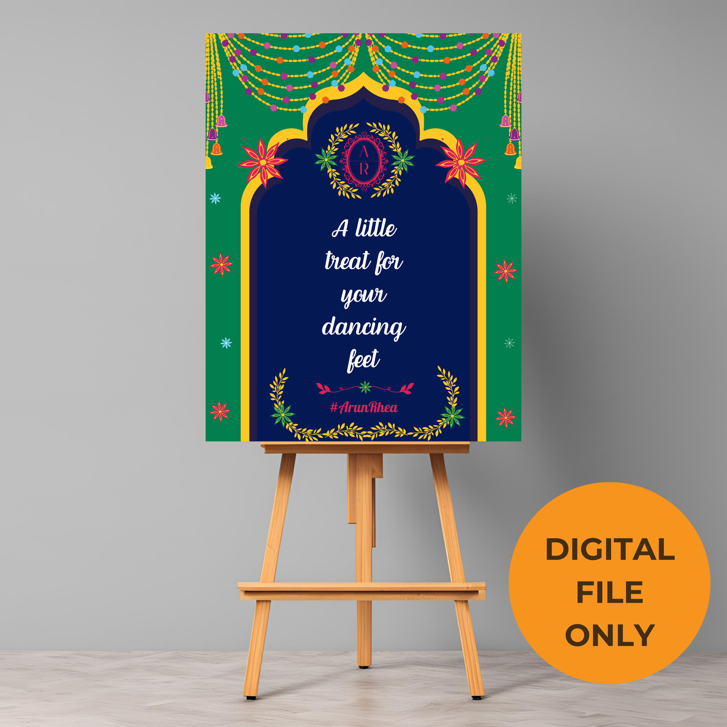 A Little Treat Entrance Signage - Digital Template