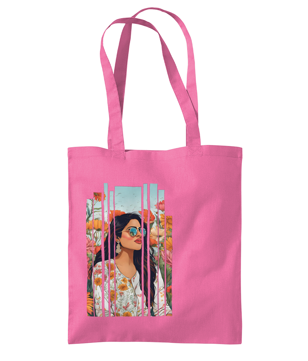 Desi Girl Spring Shoulder Tote Bag
