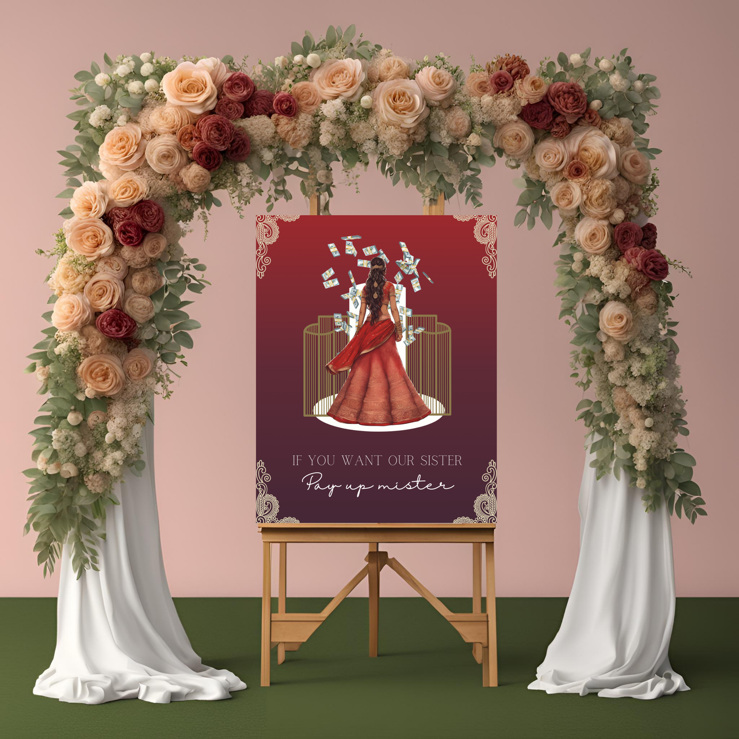 Doli Entrance Board Digital Download - Online Template