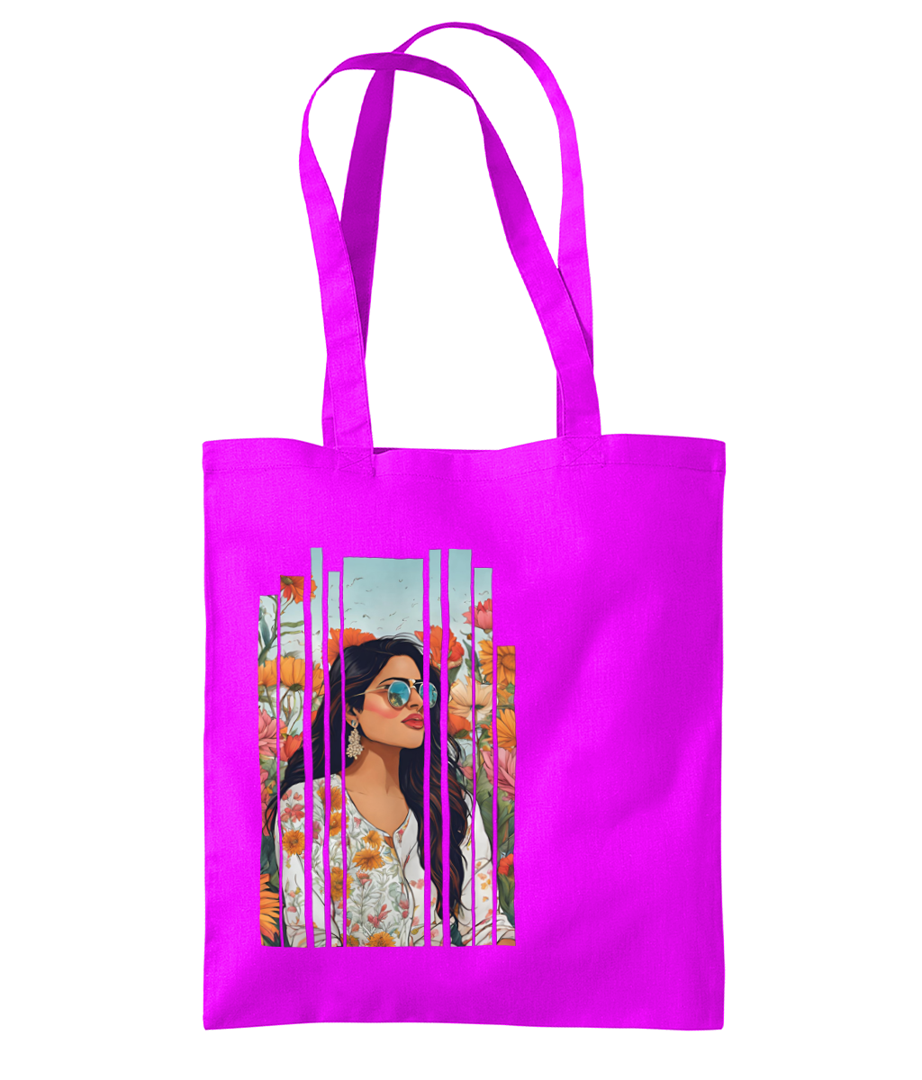 Desi Girl Spring Shoulder Tote Bag