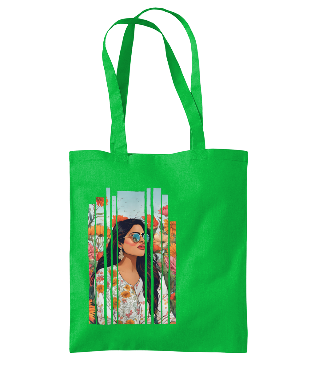 Desi Girl Spring Shoulder Tote Bag
