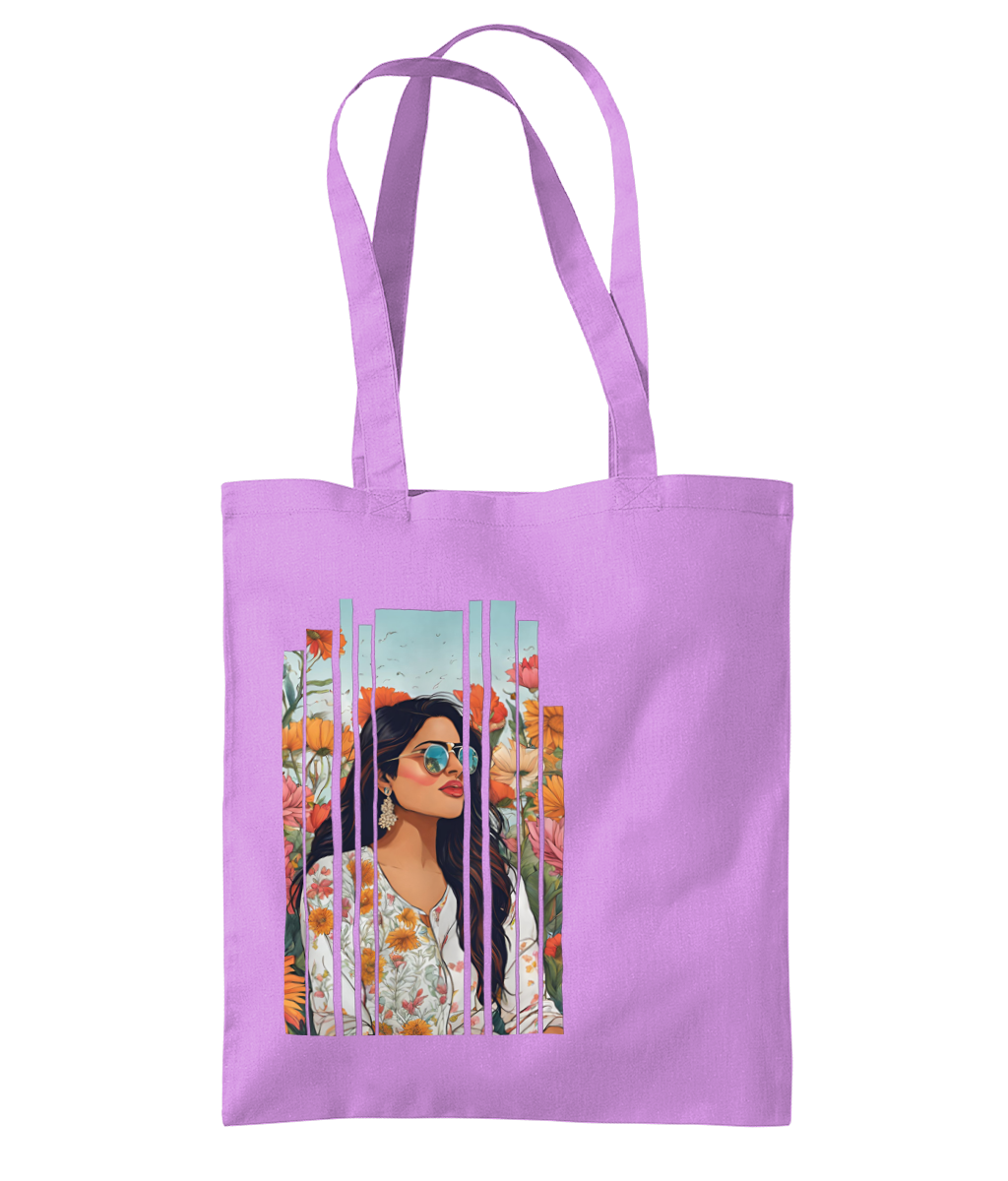 Desi Girl Spring Shoulder Tote Bag