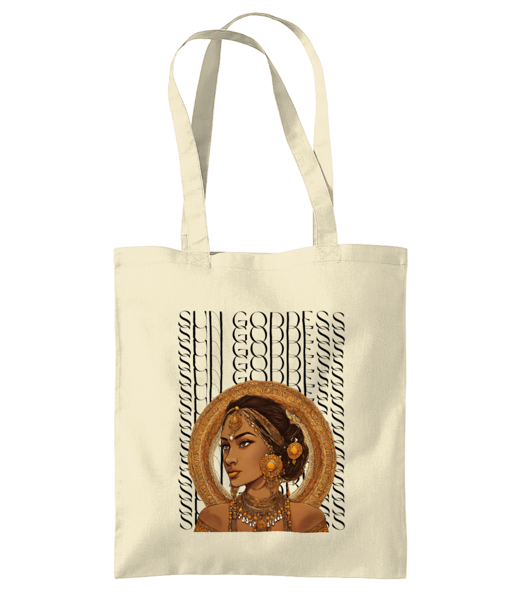 South Asian Art - Sun Goddess Tote Bag