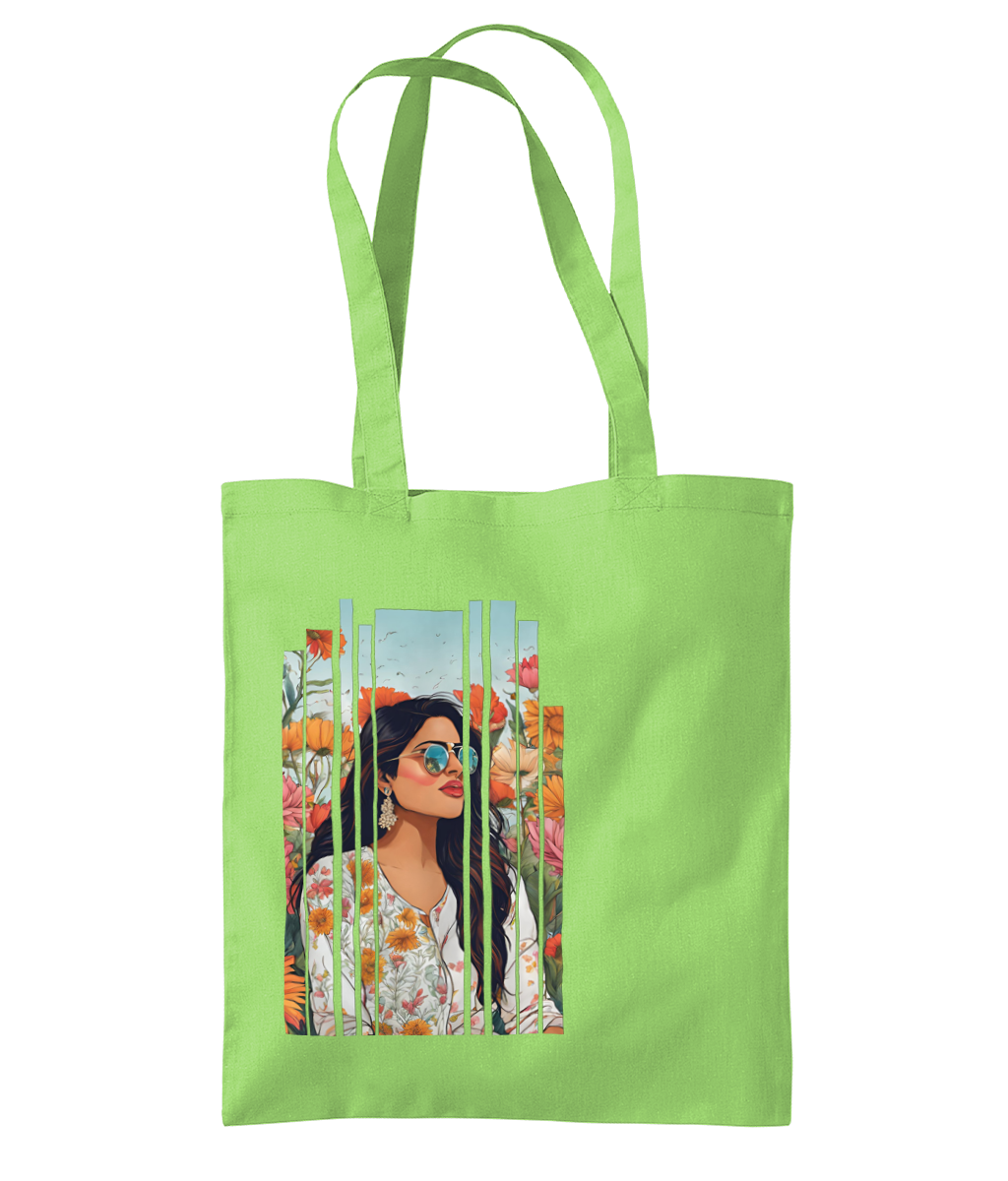 Desi Girl Spring Shoulder Tote Bag