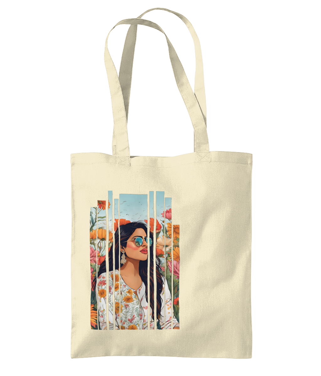 Desi Girl Spring Shoulder Tote Bag