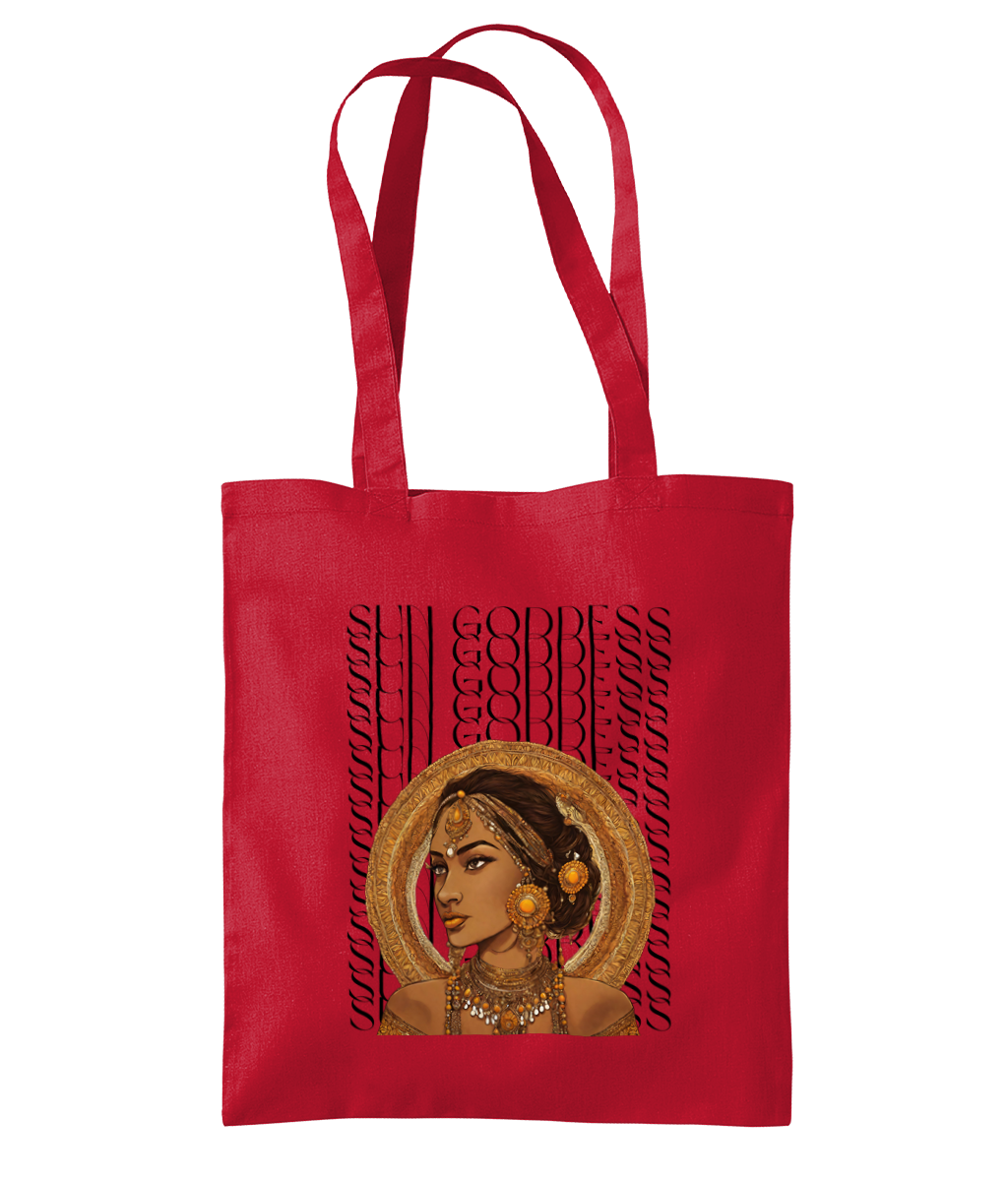 South Asian Art - Sun Goddess Tote Bag