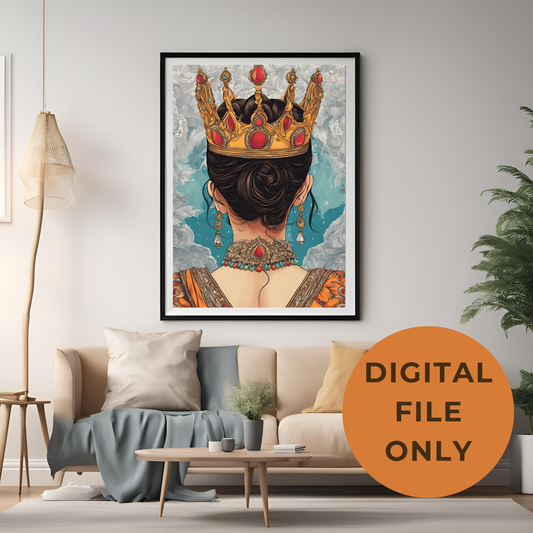 Queen of the World Digital Print