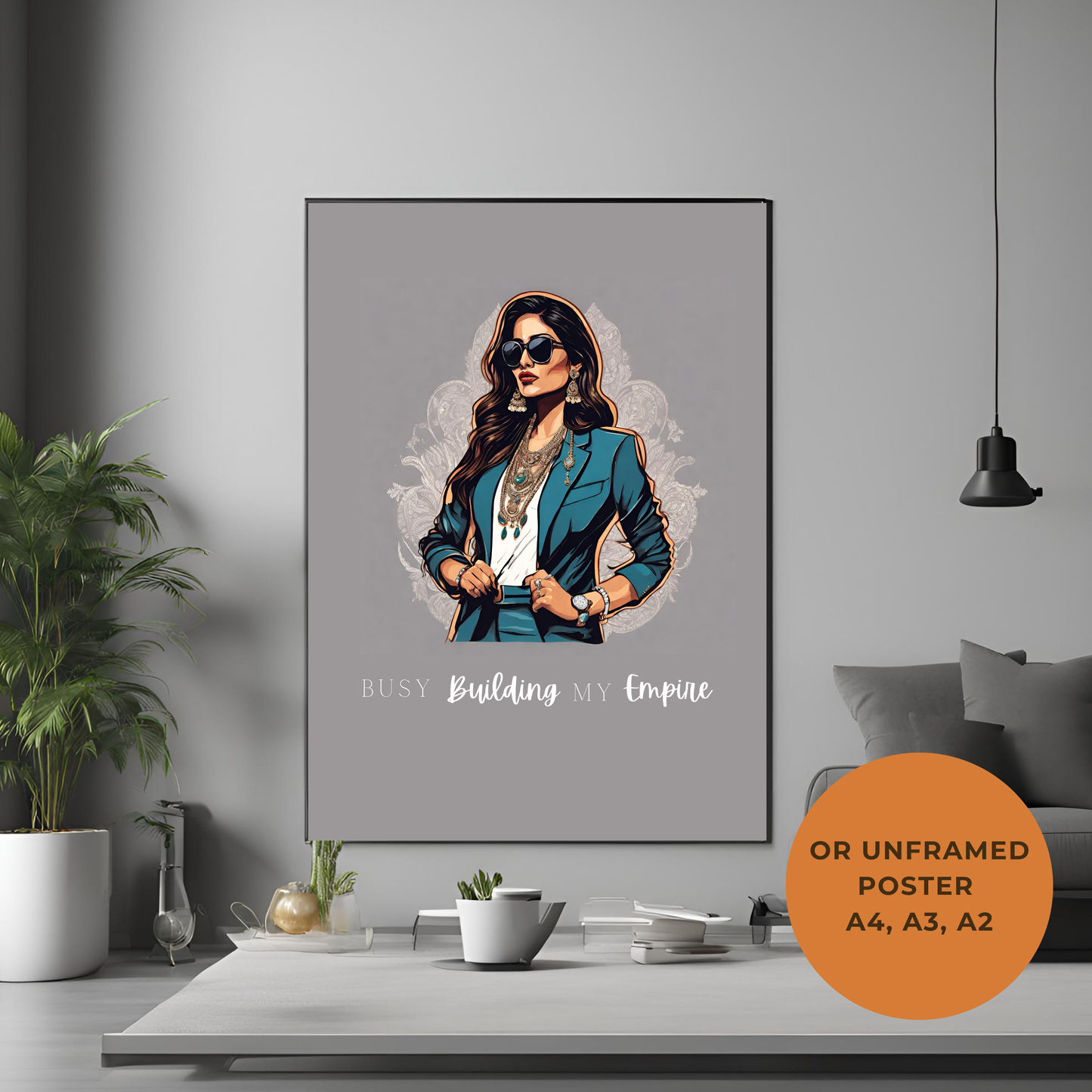 Digital Art - Building My Empire Poster