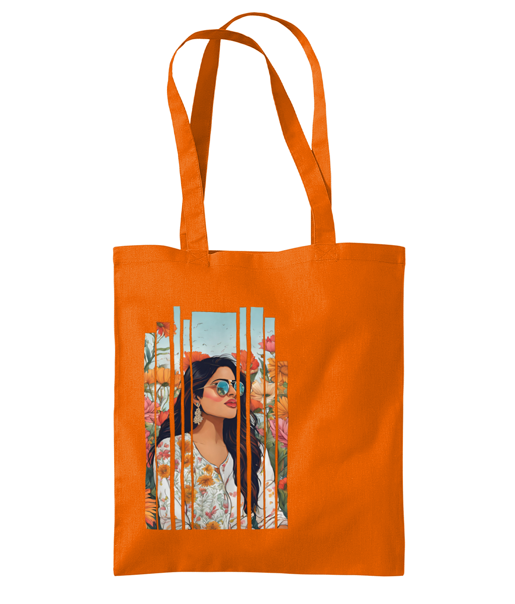 Desi Girl Spring Shoulder Tote Bag