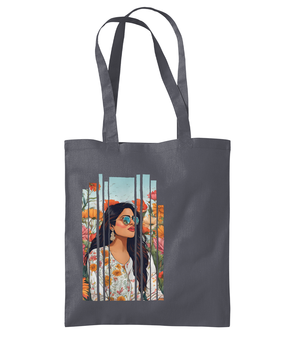 Desi Girl Spring Shoulder Tote Bag