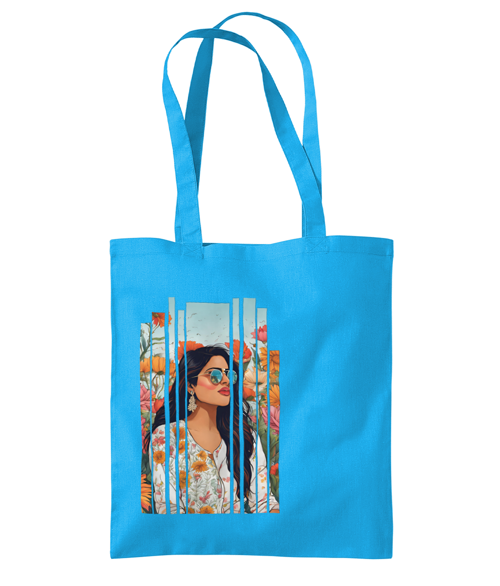 Desi Girl Spring Shoulder Tote Bag