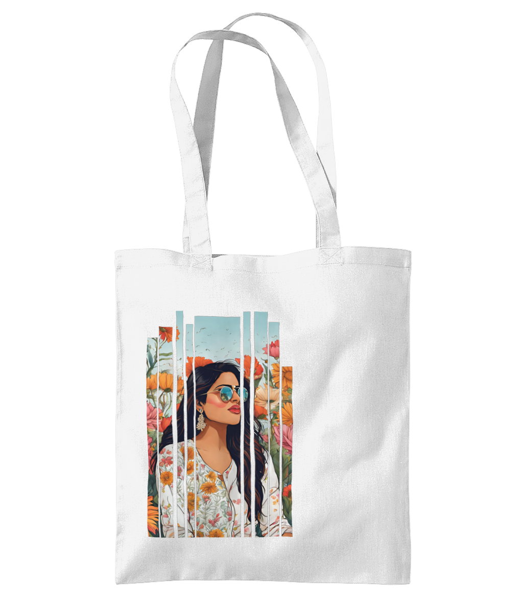 Desi Girl Spring Shoulder Tote Bag
