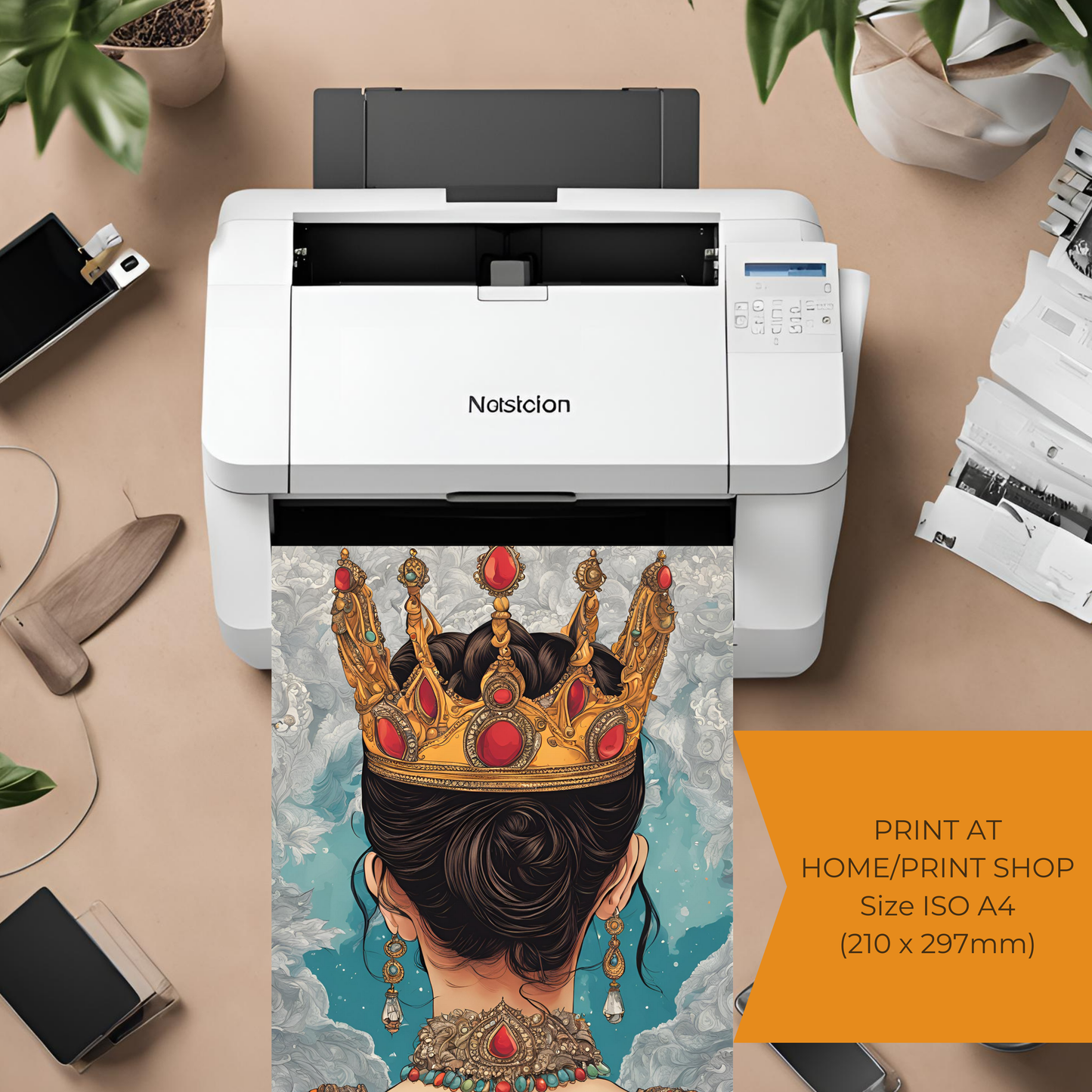Queen of the World Digital Print