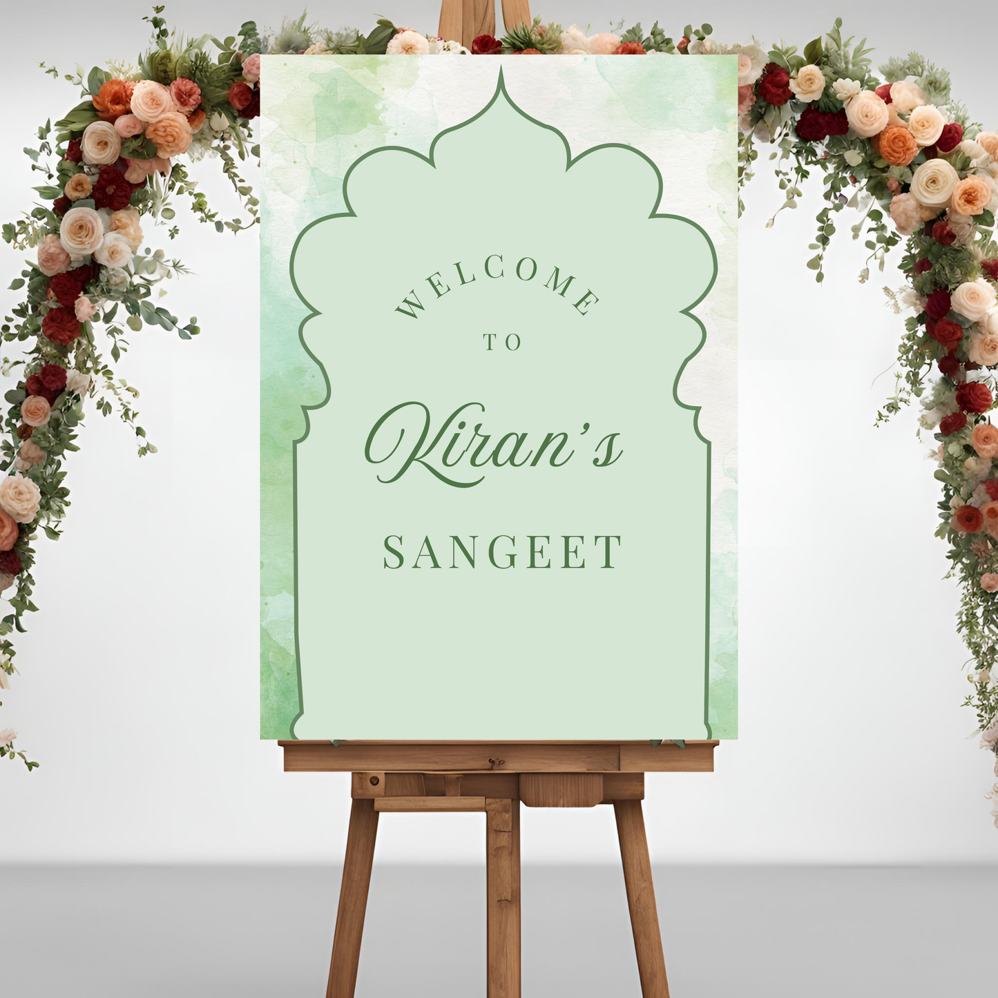 Green Entrance Board
