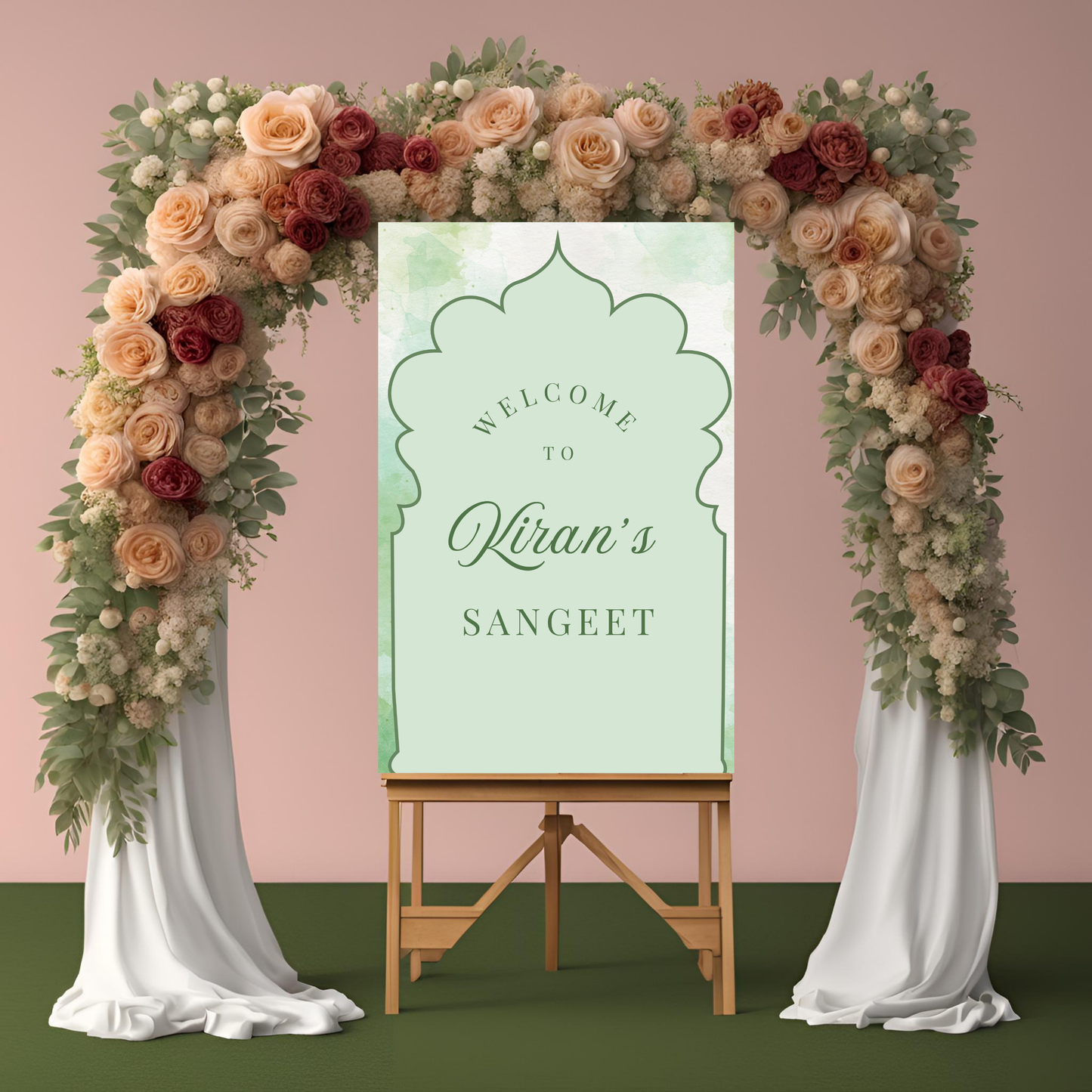 Green Entrance Board
