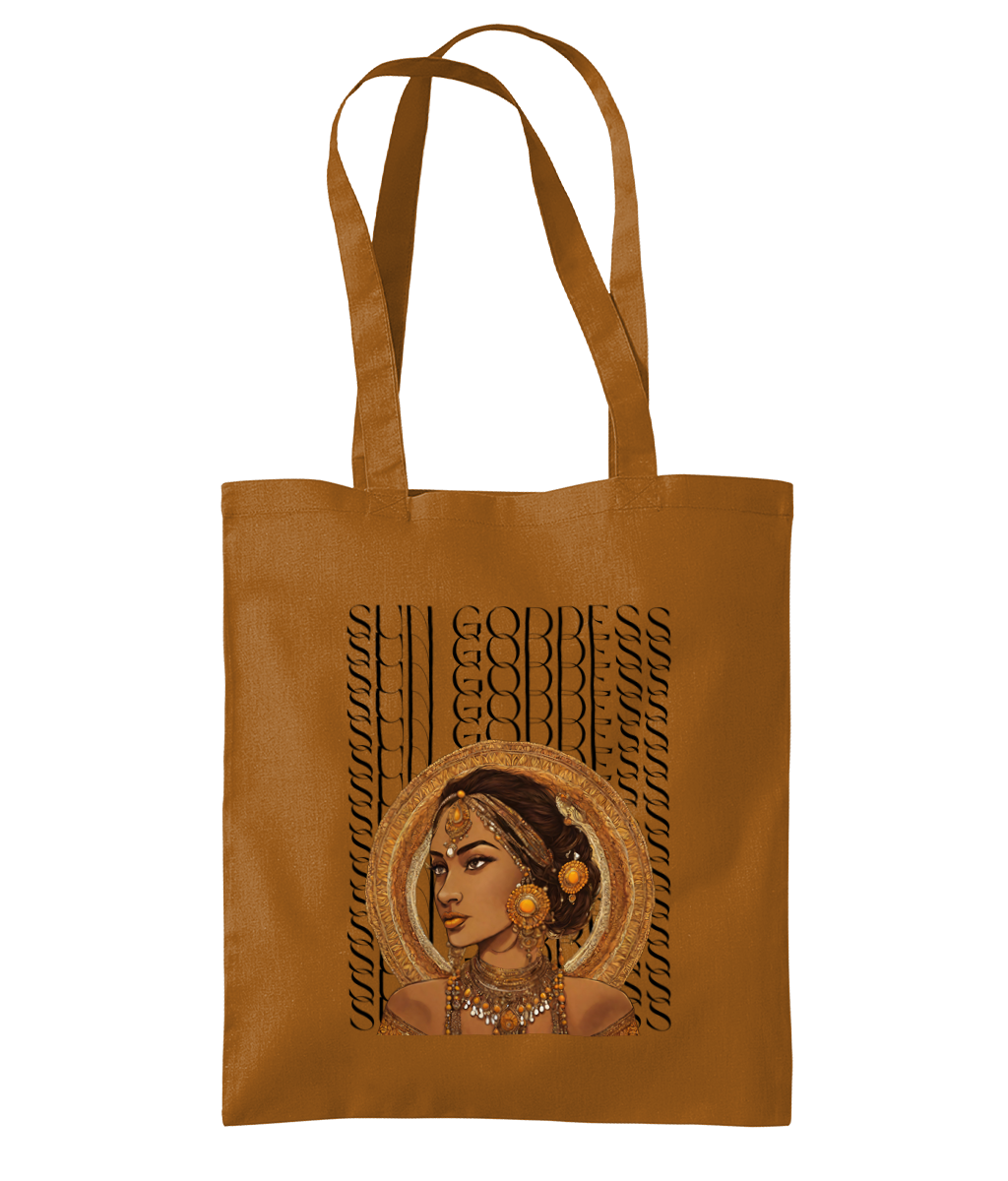 South Asian Art - Sun Goddess Tote Bag