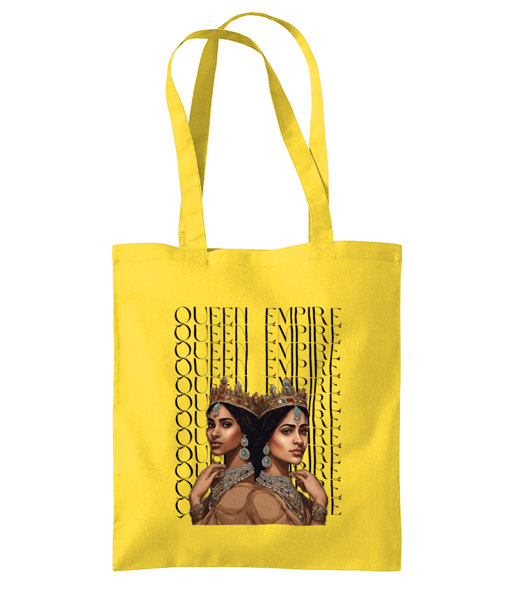 South Asian Art - Queen Empire Tote Bag